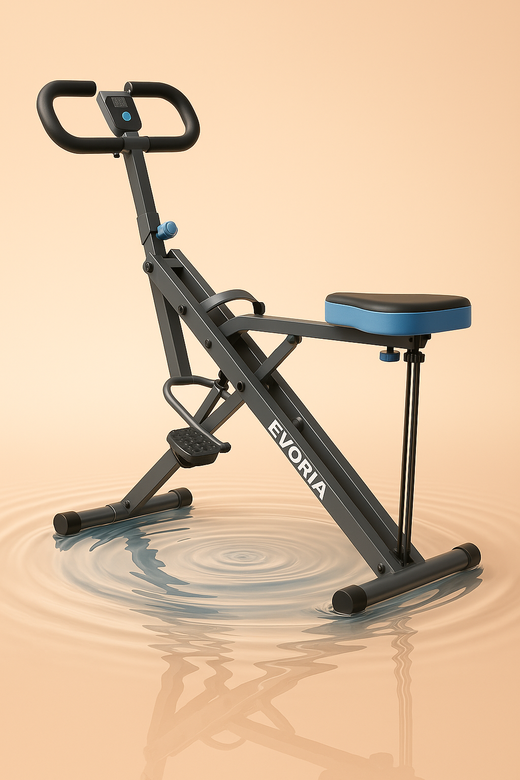 2 in 1 Squat Rowing Machine